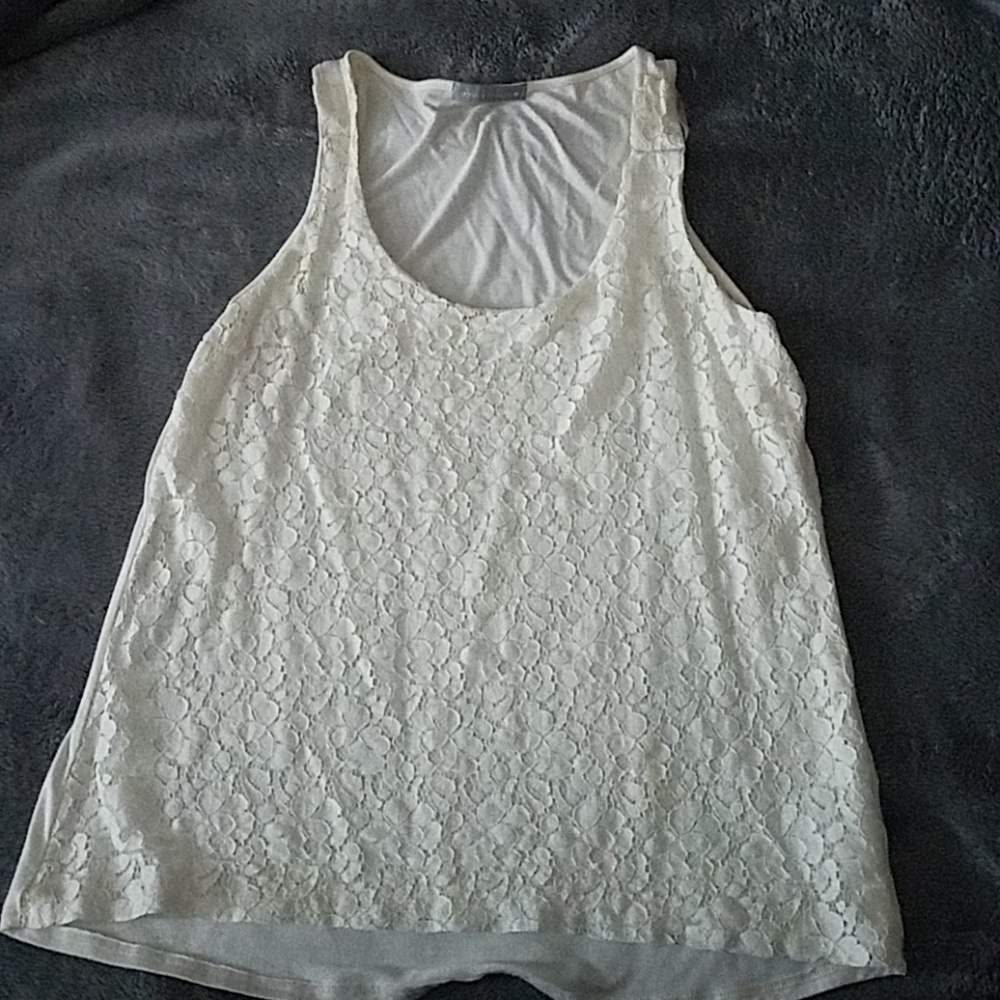 White tank top
